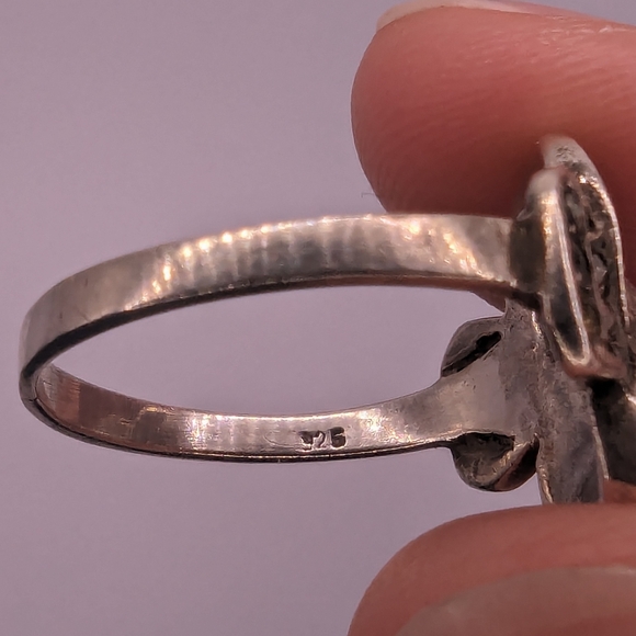 Vintage silver ring - Picture 4 of 5